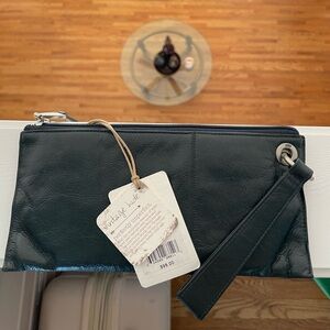 Hobo leather wristlet